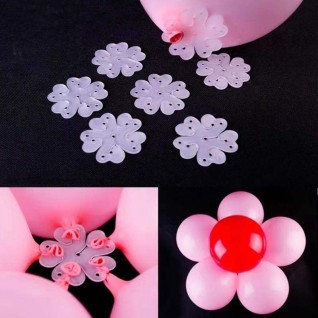 氣球梅花扣 8cm (5個)