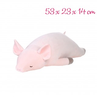 nemu nemu 小粉猪 Pinky 超柔抱枕 (W53xD23xH14 cm)