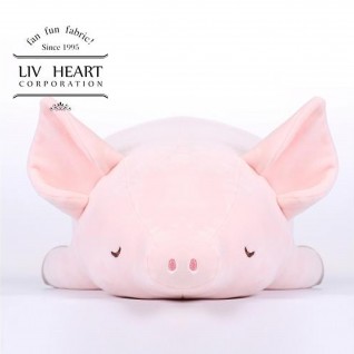 nemu nemu 小粉猪 Pinky 超柔抱枕 (76x32x20 cm)