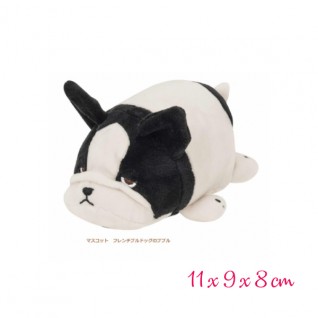 迷你 綿花糖 動物 法鬥犬 Buburu (nemu nemu) (15x9x8  cm)