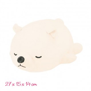 綿花糖 動物 北極熊 Lucky (nemu nemu) (27x15x14 cm)