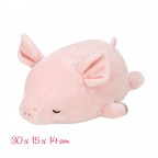 綿花糖 動物 小粉猪 Pinky (nemu nemu) (30x15x14 cm)
