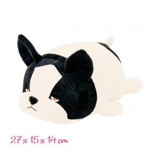 綿花糖 動物 法鬥犬 Buburu (nemu nemu) (27x15x14 cm)