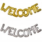 16" Welcome 氣球字串