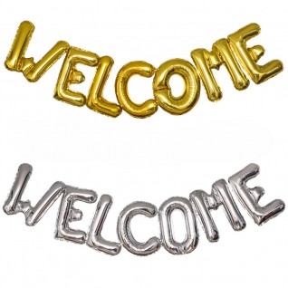 16" Welcome 氣球字串