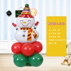 【聖誕節 雪人立柱套裝】