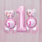男孩 女孩 1嵗生日 氣球套裝