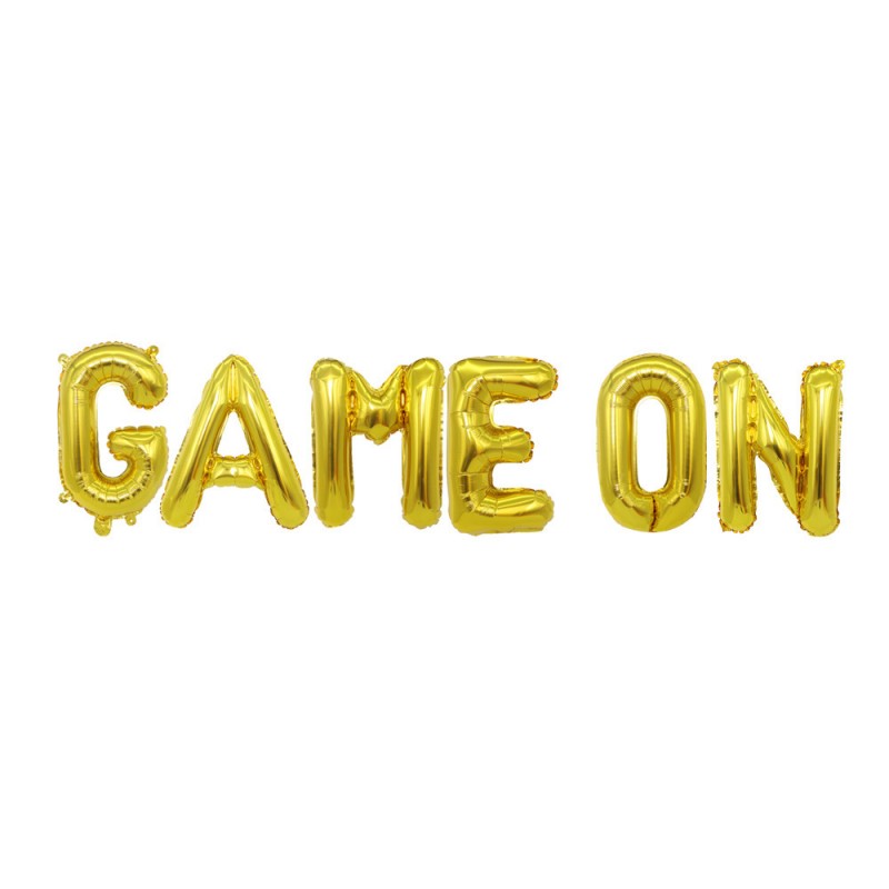 16" GAME ON 鋁膜氣球