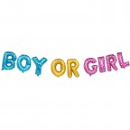16" Boy or Girl 字母 鋁膜氣球