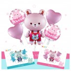 Magic Bears 鋁膜氣球套裝 (5pcs)