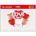 Love 氣球 套裝 (6pcs)
