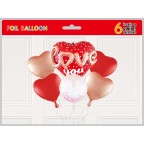Love 氣球 套裝 (6pcs)