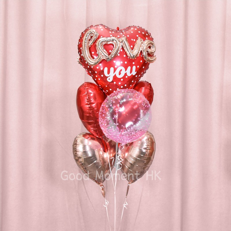 Love 氣球 套裝 (6pcs)