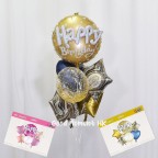 Happy Birthday 氣球 套裝 (6pcs)