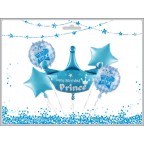 公主 Happy Birthday 氣球 套裝 (5pcs)