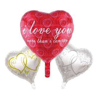 18" Love 心形 鋁膜氣球
