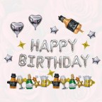 生日氣球套裝 (12件)