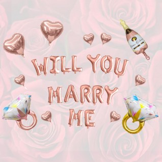 Marry Me 氣球套裝 (12件)