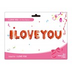 14" I Love You 鋁膜氣球