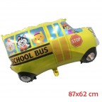 飛機 校巴 火車 鋁膜氣球 59x99cm