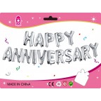 16" Happy Anniversary 鋁膜氣球套裝