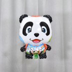 開心熊貓 狗仔 鋁膜氣球