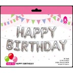 16" Happy Birthday 鋁膜氣球套裝