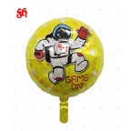 太空人 生日氣球 套裝