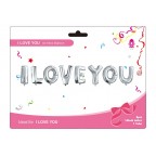 14" I Love You 鋁膜氣球