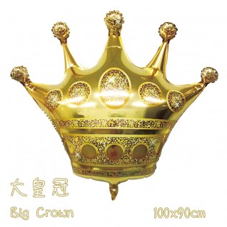 大皇冠 鋁膜氣球 100x90cm